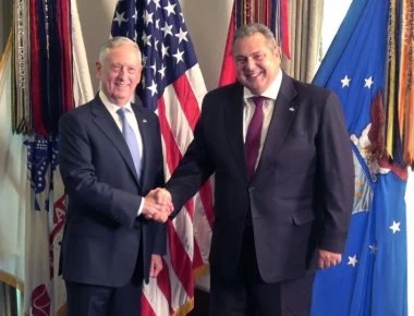 Π.Καμμένος για συνάντηση με Τ.Μάτις: «Συζητήθηκαν μη ανακοινώσιμα θέματα»